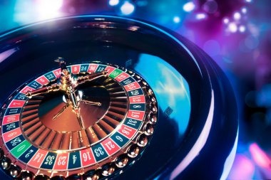 Online live casino studio screen with table controls